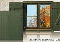 Persianas de madera de Ventanka online